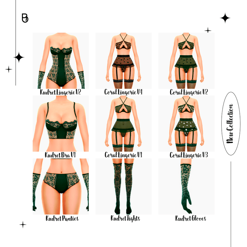 Галерея мода Коллекция нижнего белья Passionate Collection #1